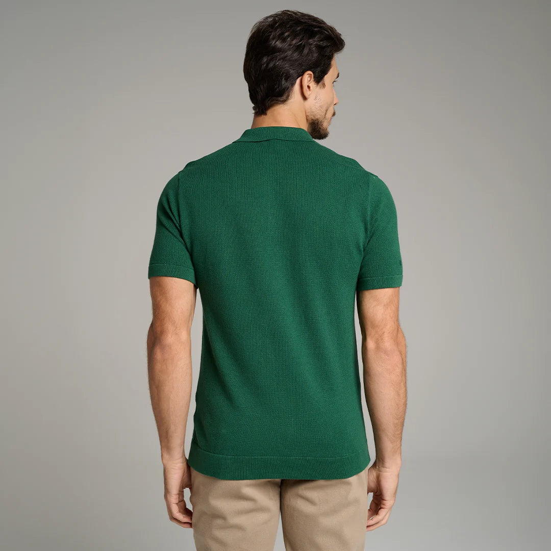 Knitted Polo Shirt 3-Pack