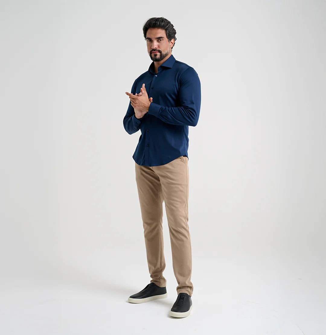 Knit Dress Shirt 2-Pack