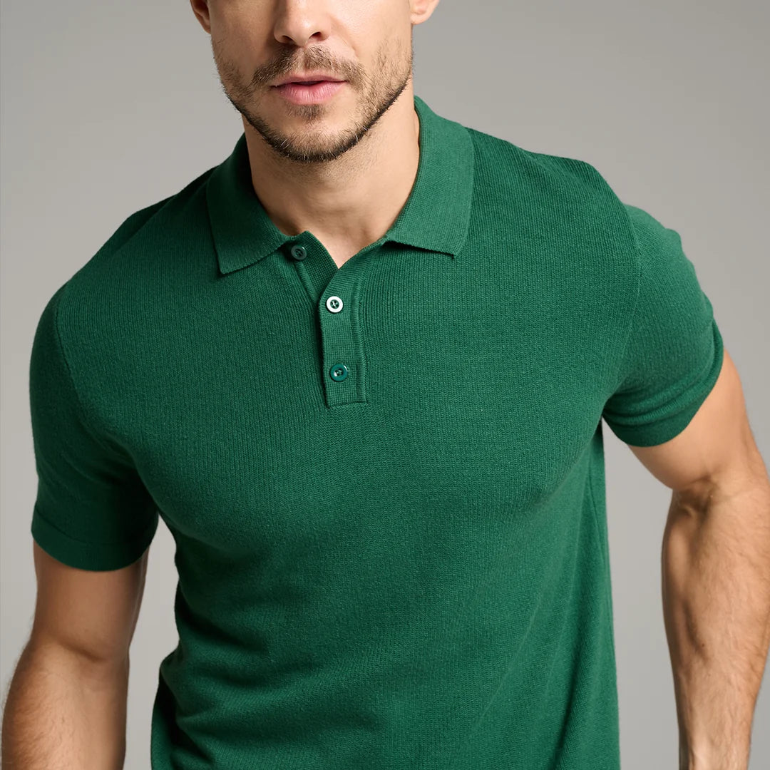 Knitted Polo Shirt 3-Pack