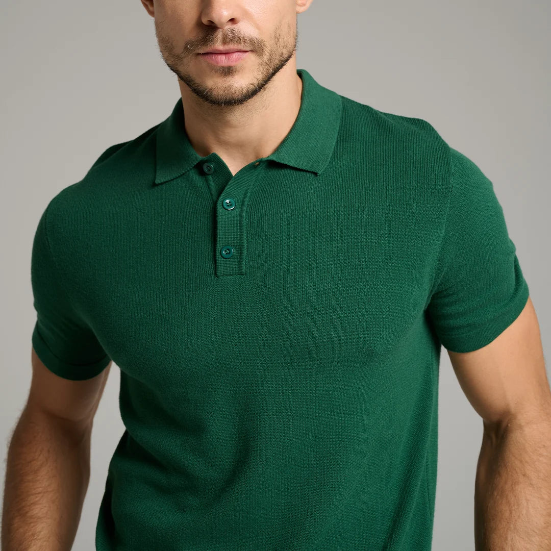 Knitted Polo Shirt 2-Pack