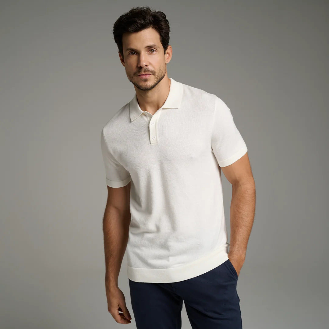Knitted Polo Shirt