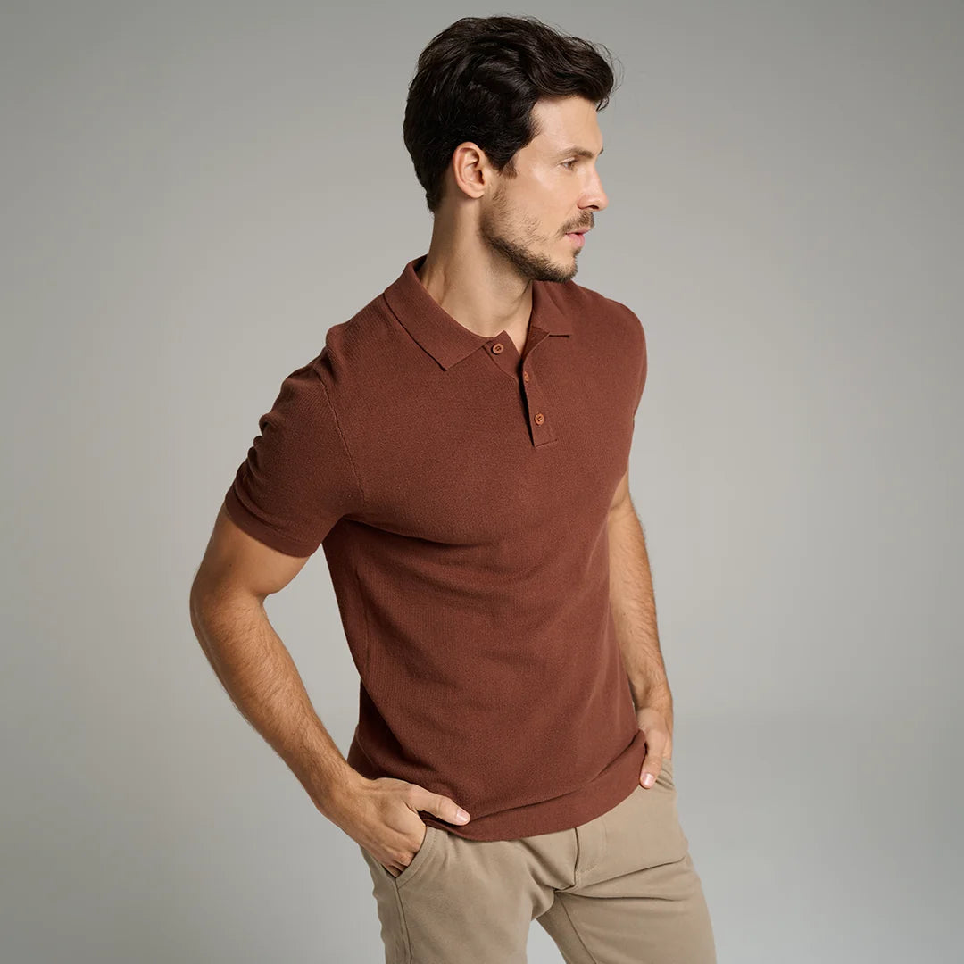 Knitted Polo Shirt 2-Pack