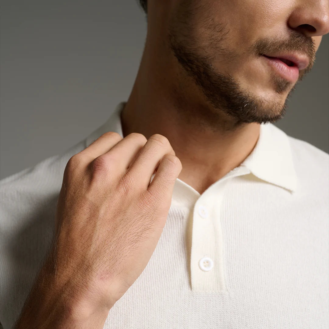 Knitted Polo Shirt 3-Pack