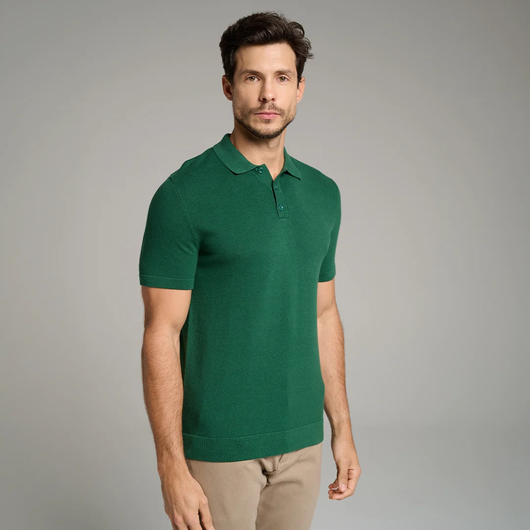 Knitted Polo Shirt 2-Pack