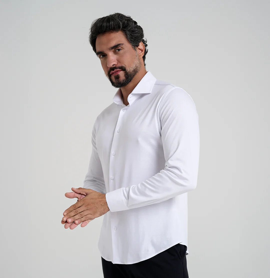 Knit Dress Shirt