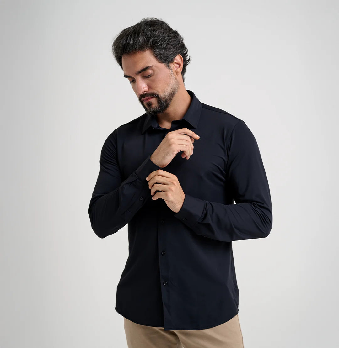 Knit Dress Shirt