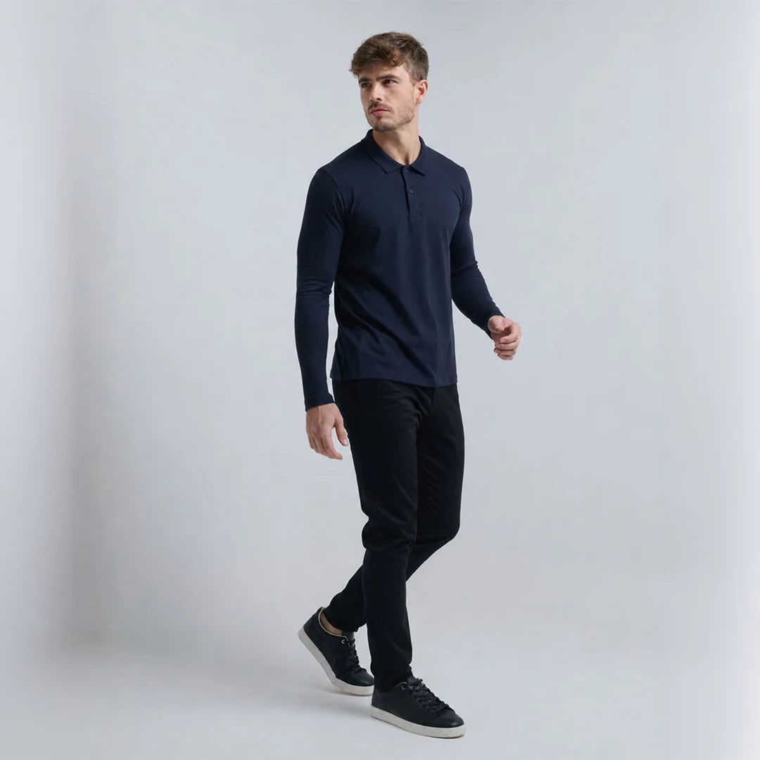 Long-Sleeve Polo Shirt 2.0