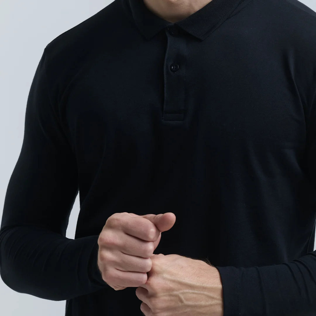 Long-Sleeve Polo Shirt 2.0